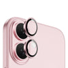 Wiwu LG-004 PVD Apple iPhone 16 Serisi Metal Kamera Lens Koruyucu - Pembe