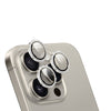 Wiwu LG-006 Diamond Apple iPhone 16 Serisi Kamera Lens Koruyucu Kolay Uygulama Aparatlı - Gri