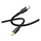 Wiwu Wi-C034 Type-C to Lightning iPhone PD Şarj Kablosu 30W 120cm Siyah  Wiwu