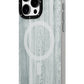 Youngkit Wood Forest iPhone 15 Pro Max Magsafe Uyumlu Kılıf Gri