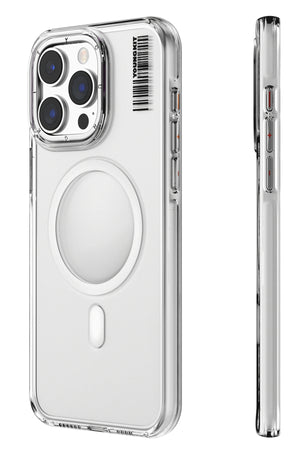 Youngkit Crystal Shield iPhone 14 Pro Max uyumlu Magsafe Şeffaf Kılıf