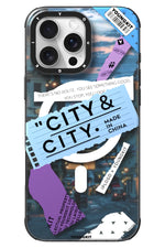 Youngkit A-City iPhone 16 Pro Max Magsafe Uyumlu Kılıf Mavi  Youngkit