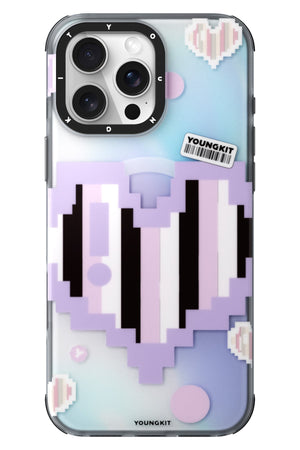 Youngkit Love iPhone 16 Pro Max Magsafe Uyumlu Mor Kılıf  Youngkit