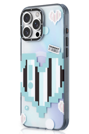 Youngkit Love iPhone 16 Pro Max Magsafe Uyumlu Yeşil Kılıf  Youngkit