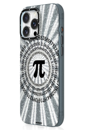 Youngkit Mathematical iPhone 16 Pro Max Magsafe Uyumlu Gri Kılıf  Youngkit
