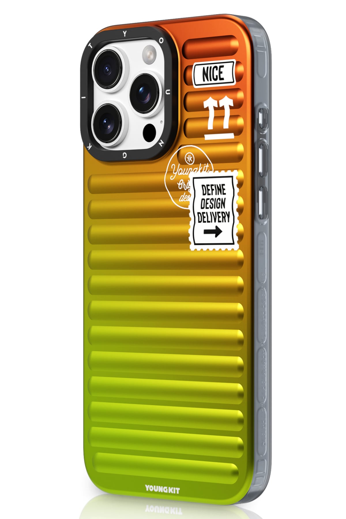 Youngkit Secret Color iPhone 16 Pro Max Uyumlu Turuncu Kılıf  Youngkit