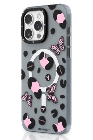 Youngkit Shadow Dance iPhone 15 Pro Magsafe uyumlu Kılıf Siyah  Youngkit