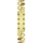 Apple Watch Uyumlu Zigzag Loop Kordon Gold  bikordon