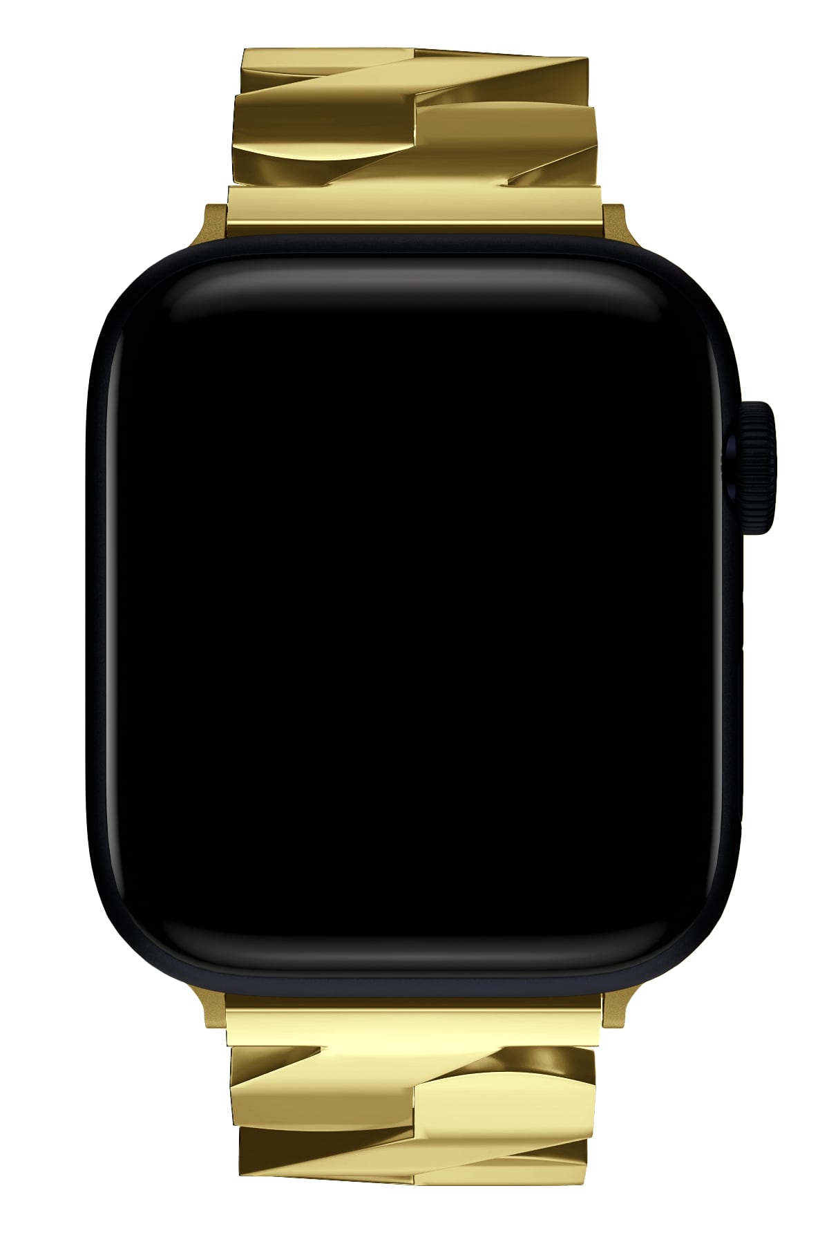 Apple Watch Uyumlu Zigzag Loop Kordon Gold  bikordon
