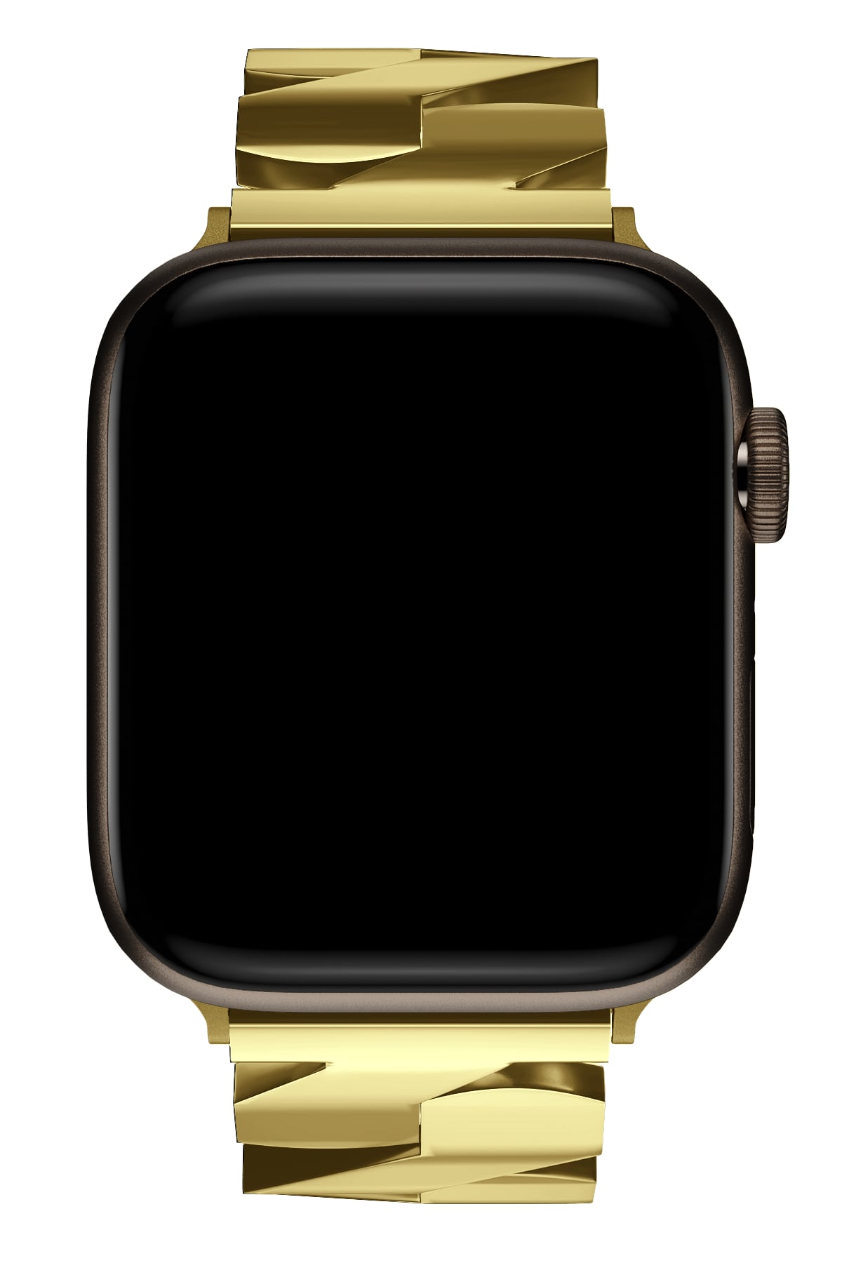 Apple Watch Uyumlu Zigzag Loop Kordon Gold  bikordon
