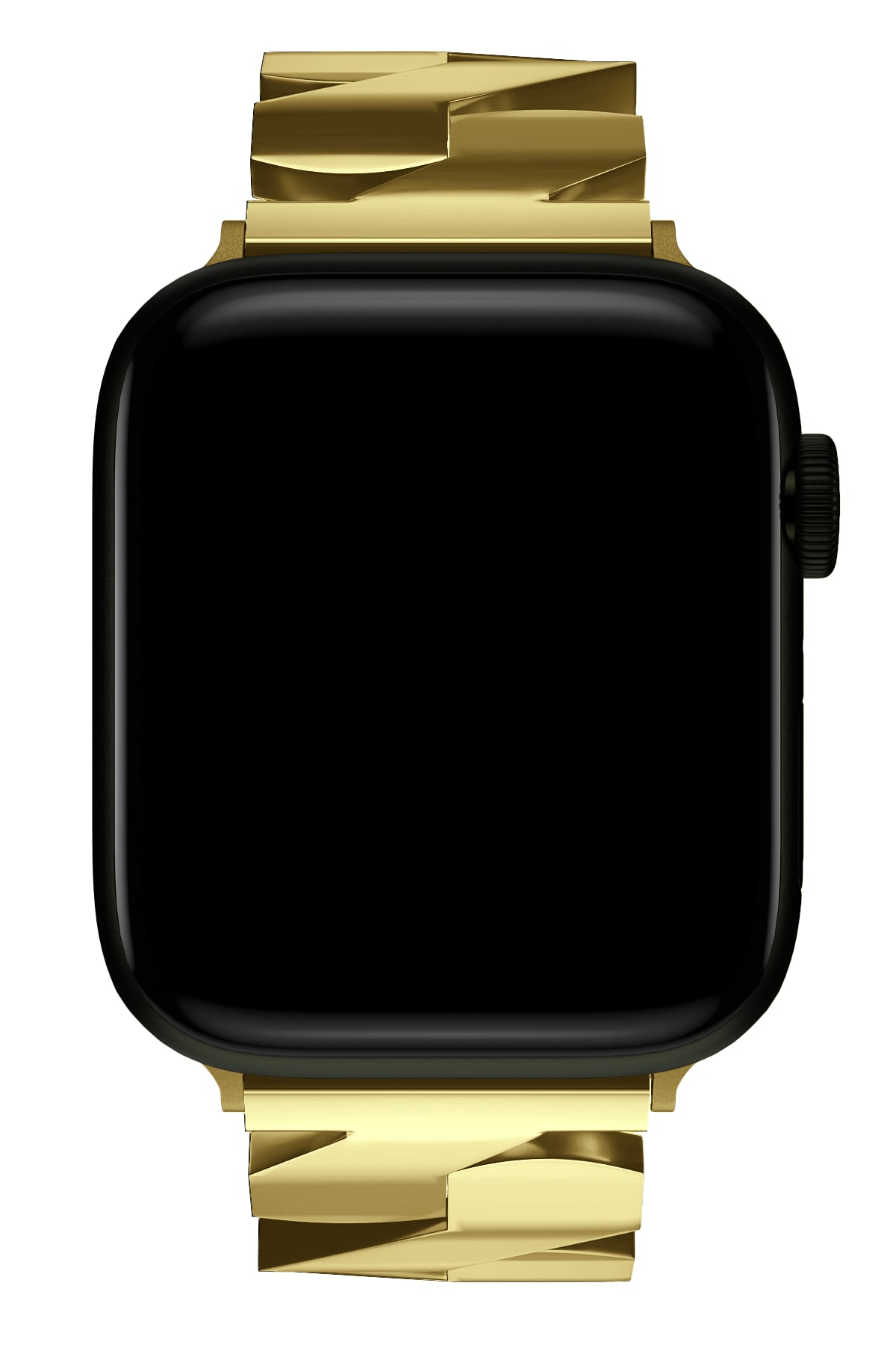Apple Watch Uyumlu Zigzag Loop Kordon Gold  bikordon