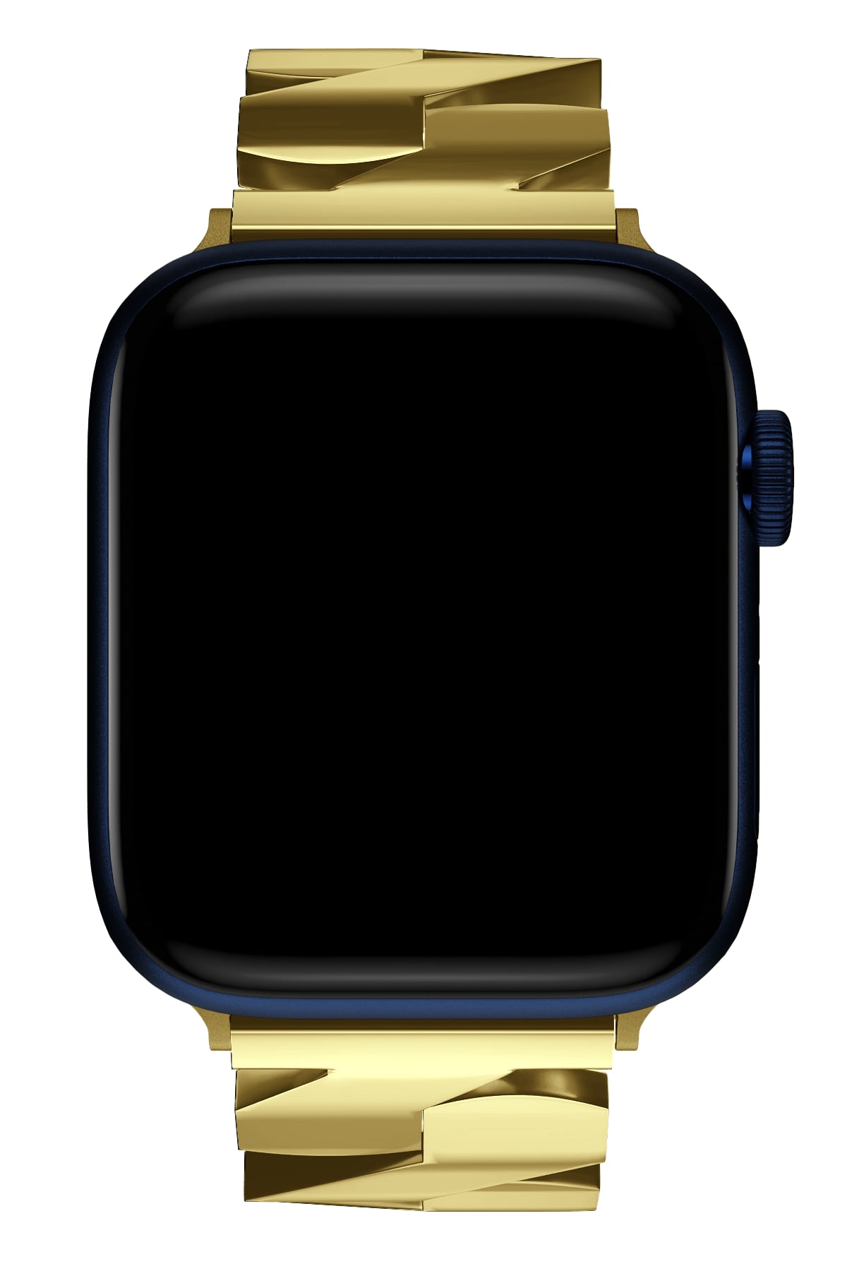 Apple Watch Uyumlu Zigzag Loop Kordon Gold  bikordon