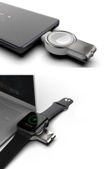 Apple Watch Uyumlu 2in1 Manyetik Taşınabilir Şarj Cihazı