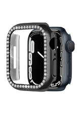 Apple Watch Compatible Shiny Case with Bumper Stone Abby 