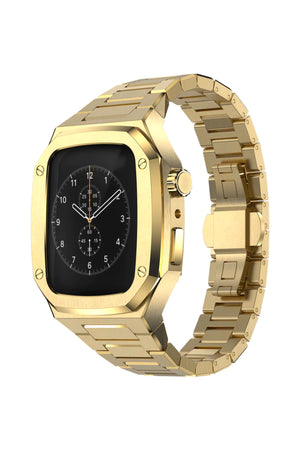 Apple Watch Uyumlu Belize Kasa Koruyucu Kordon Gold  bikordon