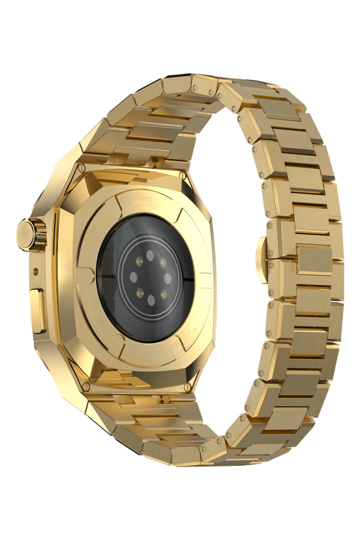 Apple Watch Uyumlu Belize Kasa Koruyucu Kordon Gold  bikordon