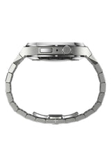 Apple Watch Uyumlu Belize Kasa Koruyucu Kordon Gümüş Gri