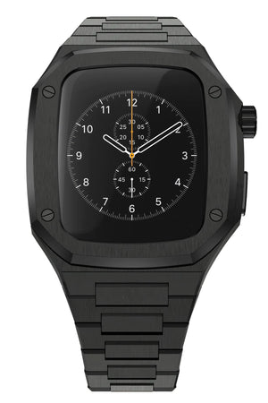 Apple Watch Uyumlu Belize Kasa Koruyucu Kordon Siyah  bikordon