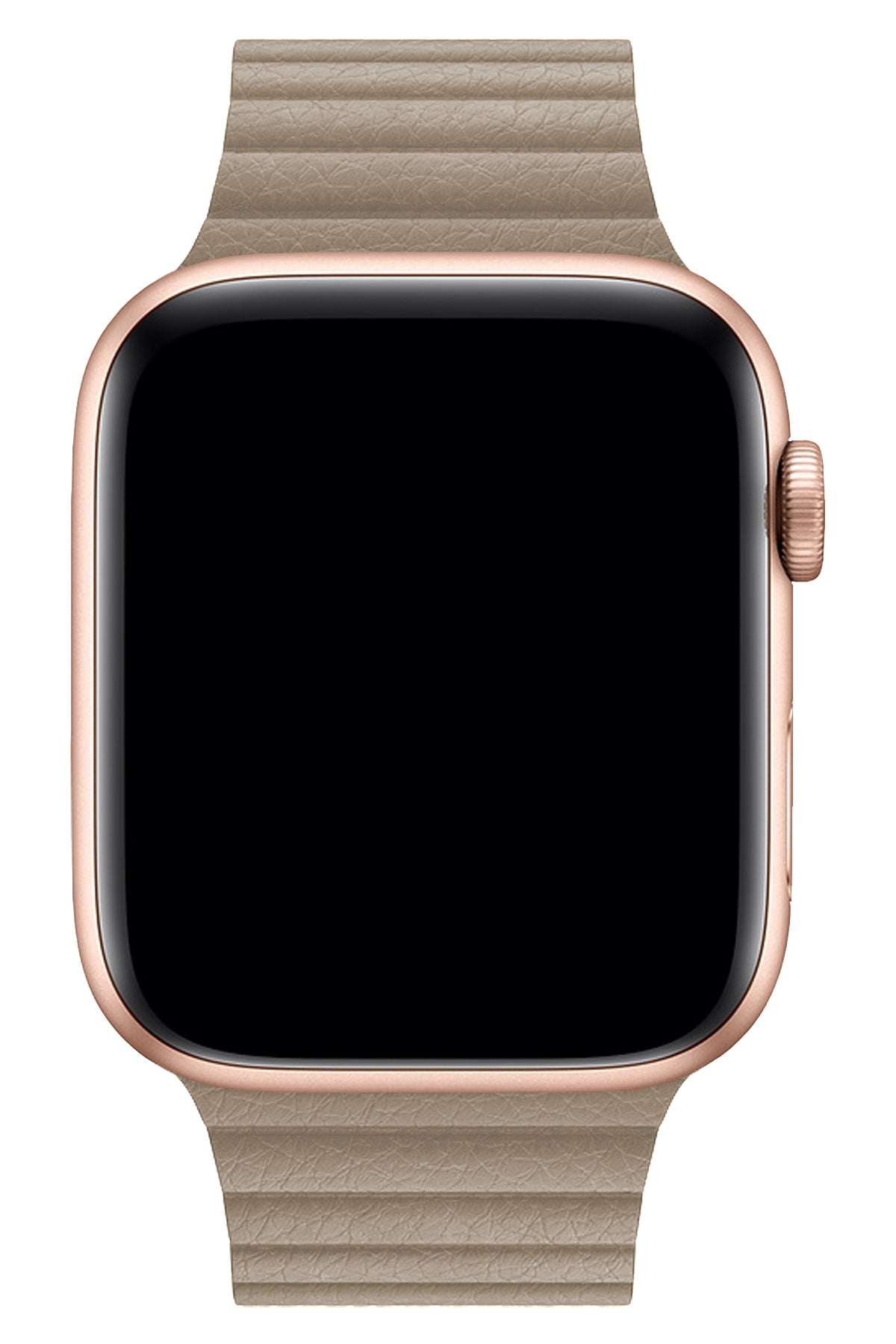 Apple Watch Uyumlu Deri Loop Kordon Bej  bikordon