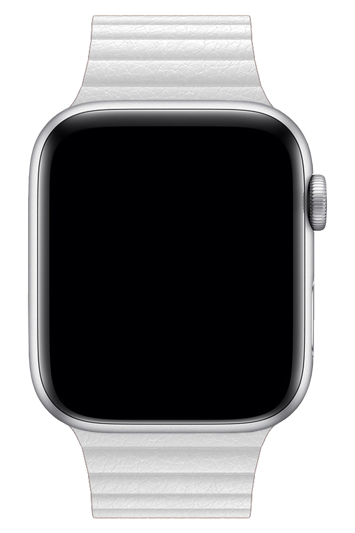 Apple Watch Uyumlu Deri Loop Kordon Beyaz  bikordon