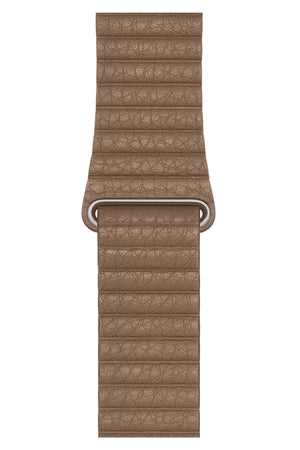 Apple Watch Compatible Leather Loop Band BurlyWood 