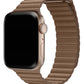 Apple Watch Compatible Leather Loop Band BurlyWood 