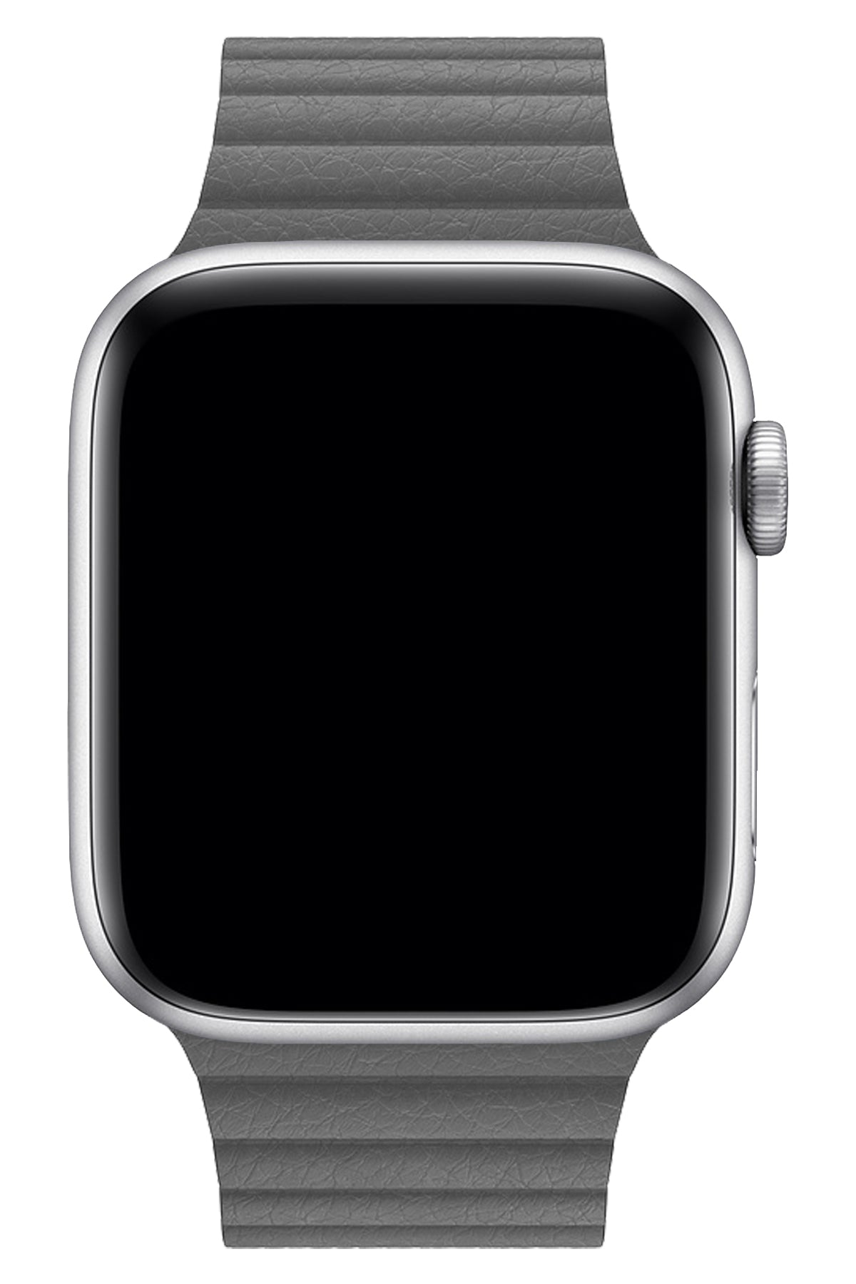 Apple Watch Uyumlu Deri Loop Kordon Gri  bikordon