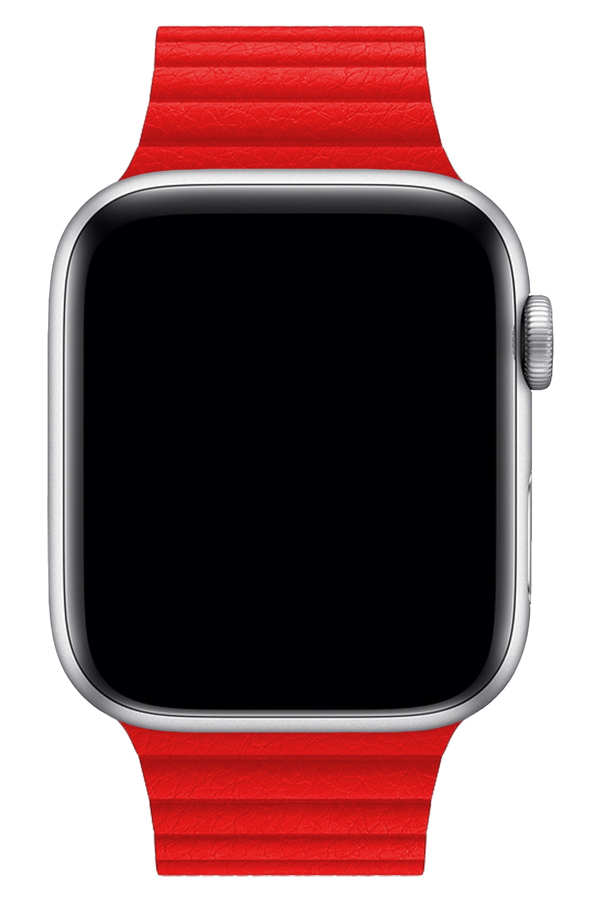 Apple Watch Uyumlu Deri Loop Kordon Kırmızı  bikordon