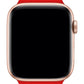 Apple Watch Uyumlu Deri Loop Kordon Kırmızı  bikordon