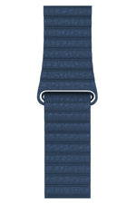 Apple Watch Uyumlu Deri Loop Kordon Lacivert  bikordon