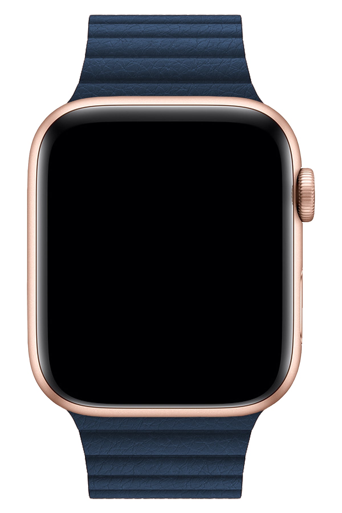 Apple Watch Uyumlu Deri Loop Kordon Lacivert  bikordon