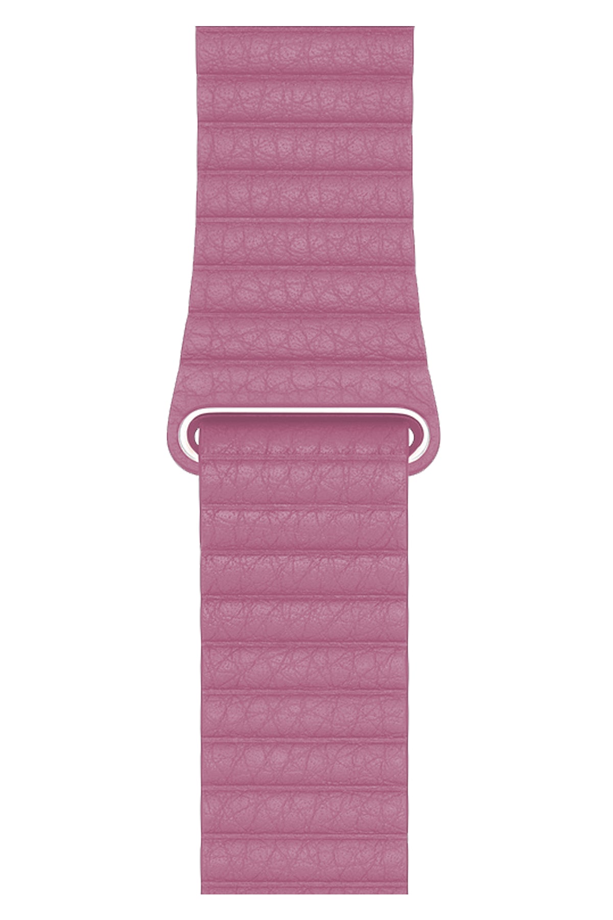 Apple Watch Compatible Leather Loop Band Pink 