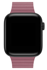 Apple Watch Uyumlu Deri Loop Kordon Rust