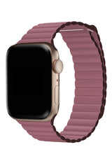 Apple Watch Uyumlu Deri Loop Kordon Rust