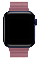 Apple Watch Uyumlu Deri Loop Kordon Rust