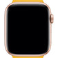 Apple Watch Uyumlu Deri Loop Kordon Sarı  bikordon