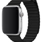 Apple Watch Uyumlu Deri Loop Kordon Siyah