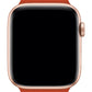 Apple Watch Uyumlu Deri Loop Kordon Turuncu