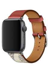 Apple Watch Uyumlu Duo Loop Kordon Burgonya