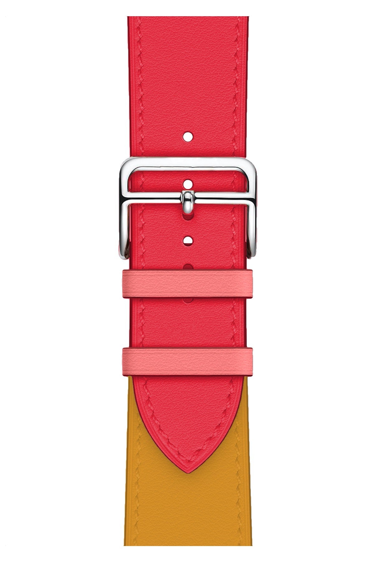 Apple Watch Uyumlu Duo Loop Kordon Garnet  bikordon