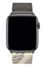 Apple Watch Compatible Duo Loop Band Marine Gray 