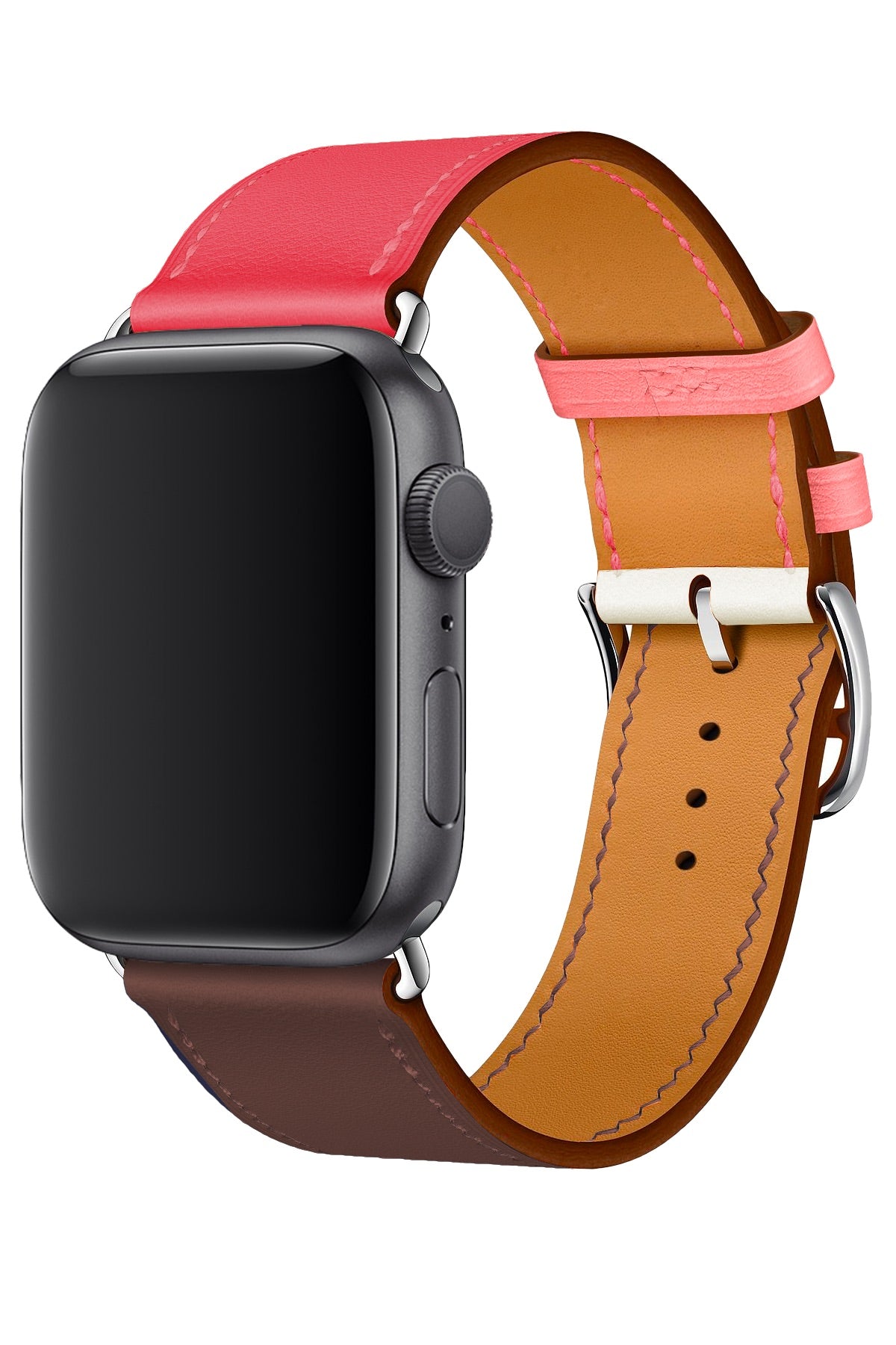 Apple Watch Uyumlu Duo Loop Kordon Obsidian  bikordon