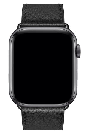 Apple Watch Uyumlu Duo Loop Kordon Siyah  bikordon