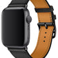 Apple Watch Uyumlu Duo Loop Kordon Siyah  bikordon