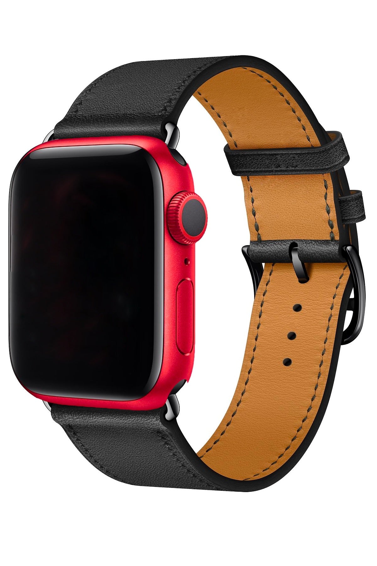 Apple Watch Uyumlu Duo Loop Kordon Siyah  bikordon