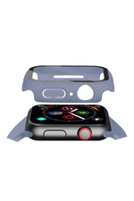 Apple Watch Uyumlu Ekran Koruyucu Lavanta Gri Renkli Kasa  bikordon