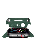 Apple Watch Uyumlu Ekran Koruyucu Yeşil Renkli Kasa  bikordon