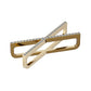 Apple Watch Uyumlu Kordon Süsü Charm Zircon Cross Gold bikordon