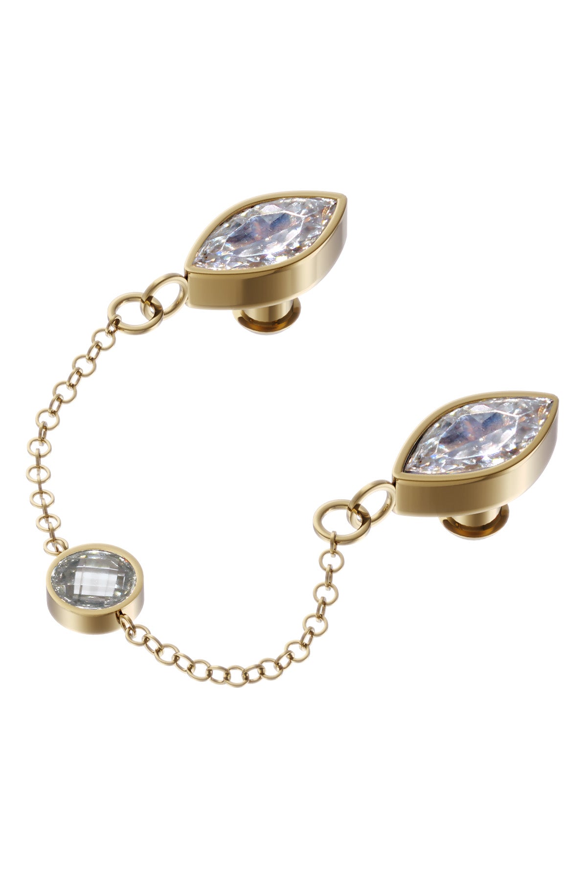 Apple Watch Uyumlu Kordon Süsü Charm Drop Gold bikordon