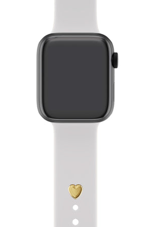 Apple Watch Uyumlu Kordon Süsü Charm Heart  bikordon